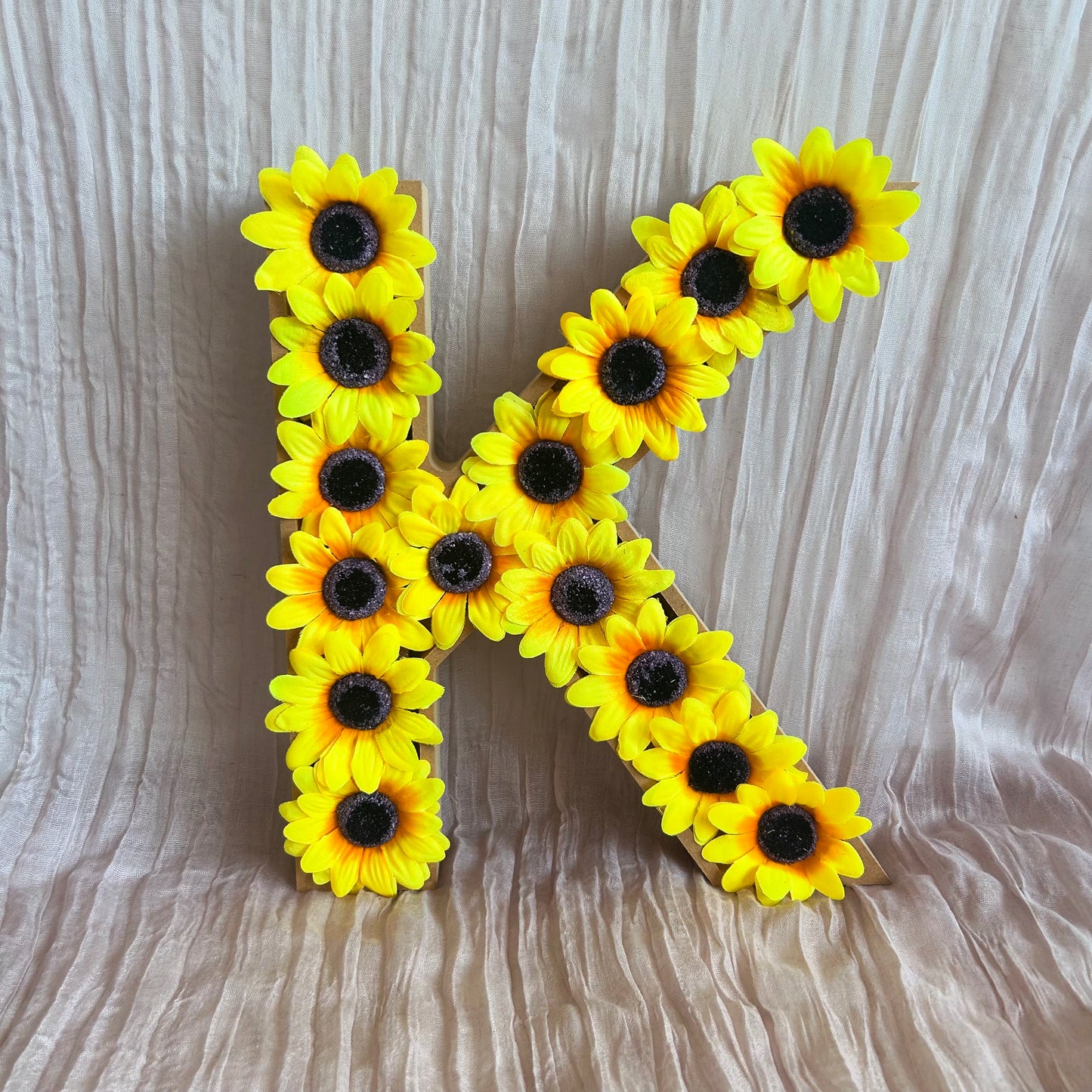 Filled Floral Letters