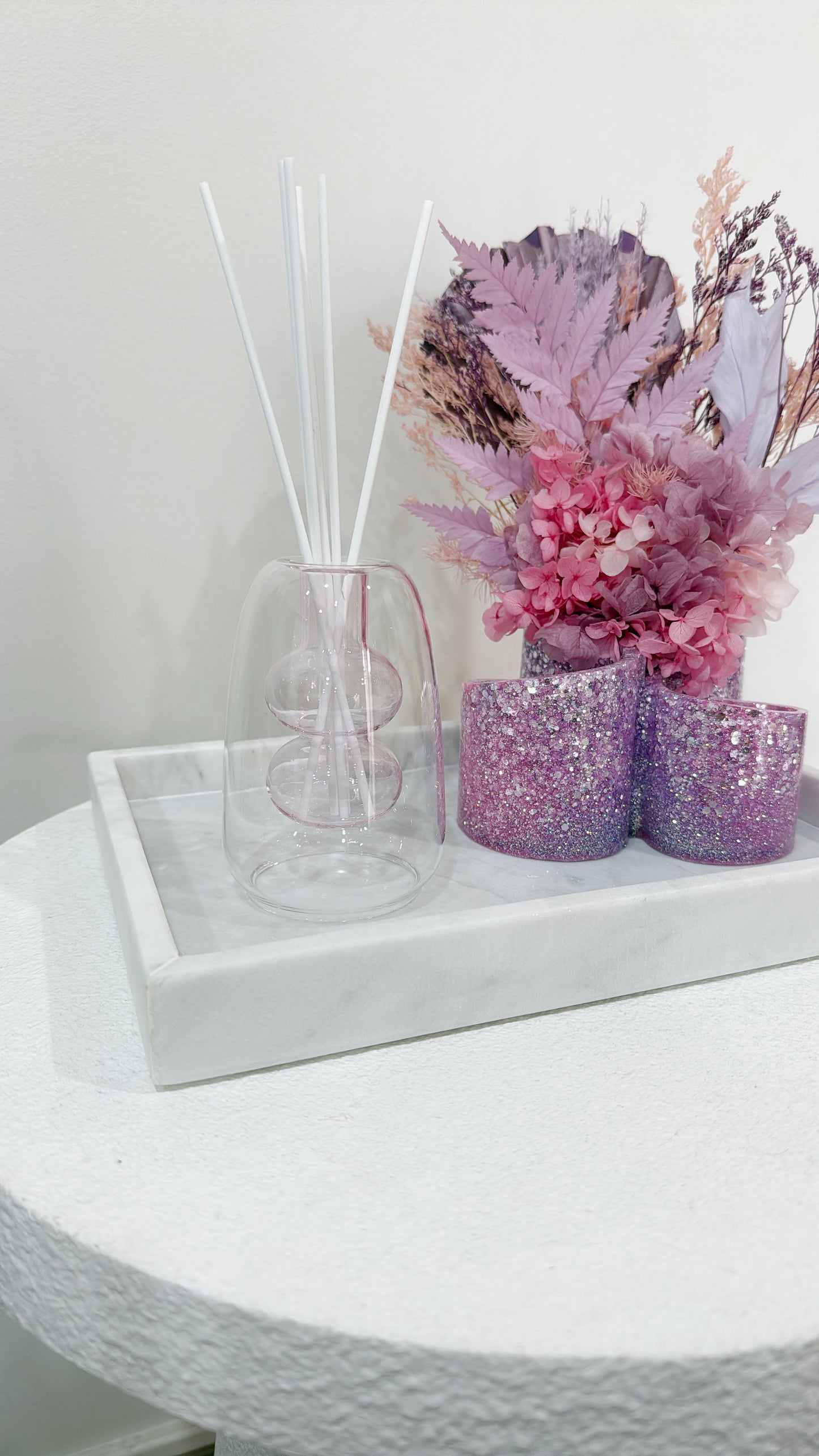 Glass reed diffuser