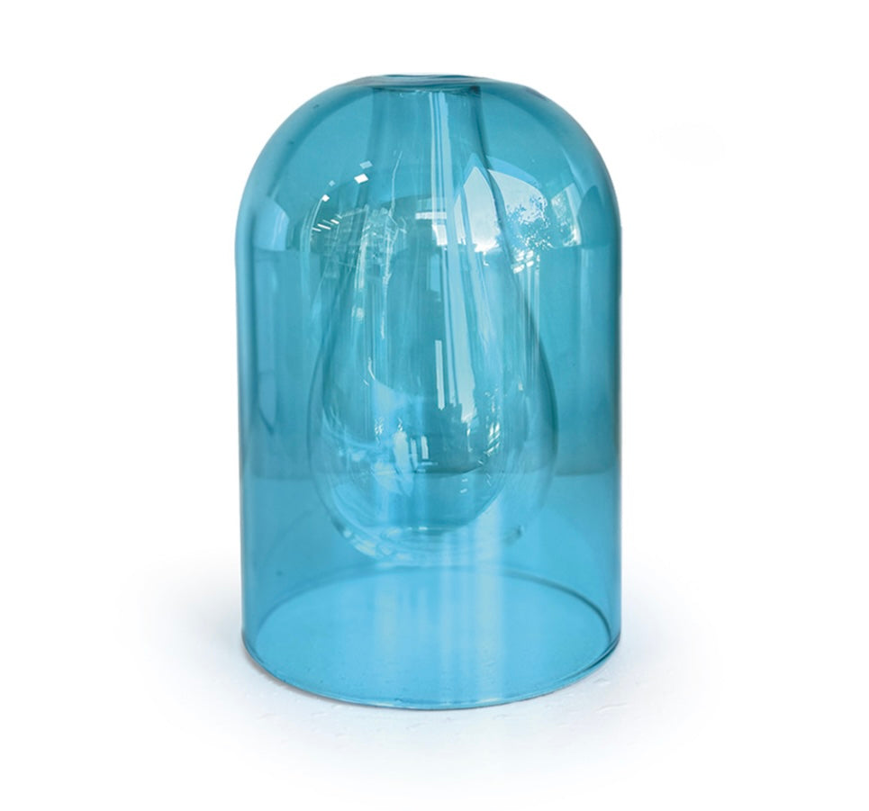 Glass floral reed diffuser