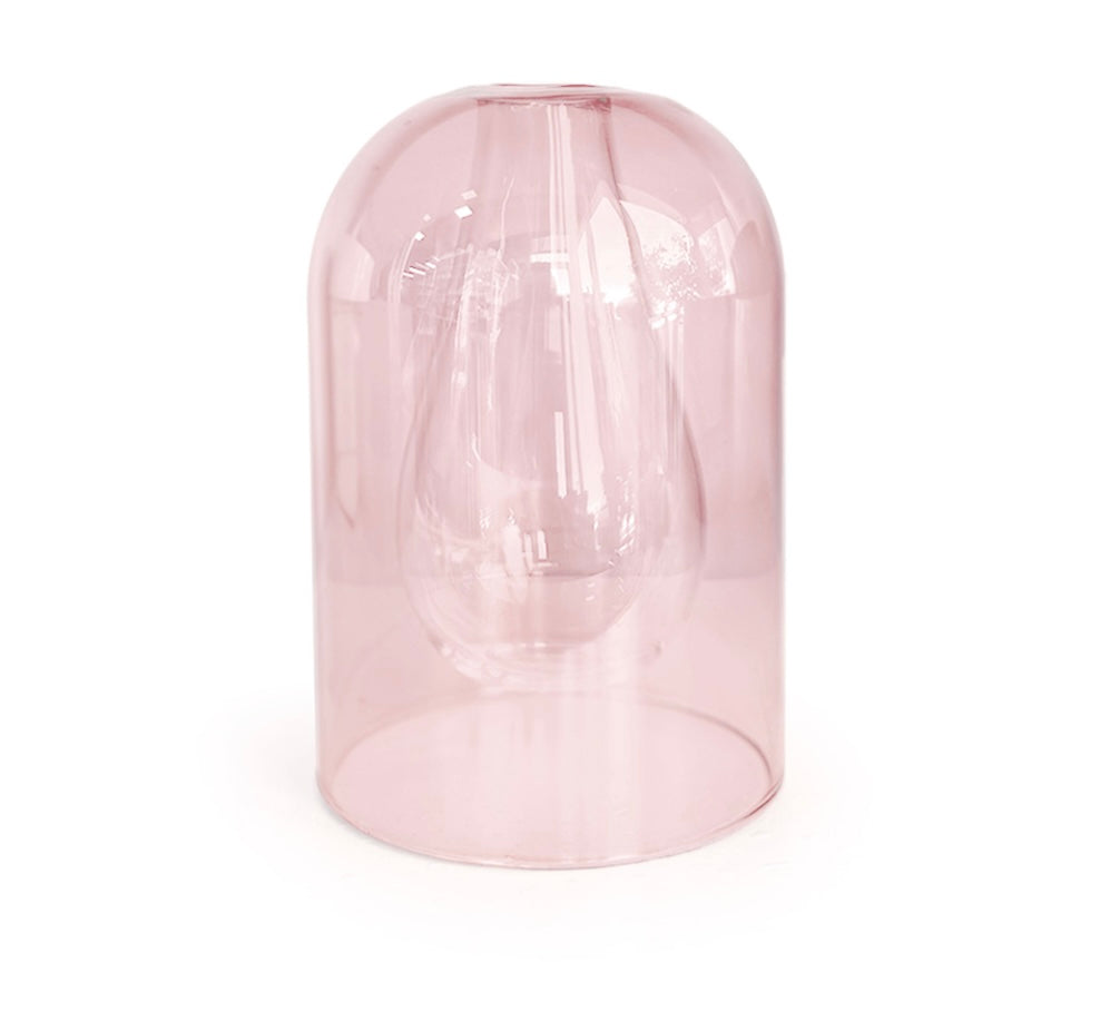 Glass floral reed diffuser
