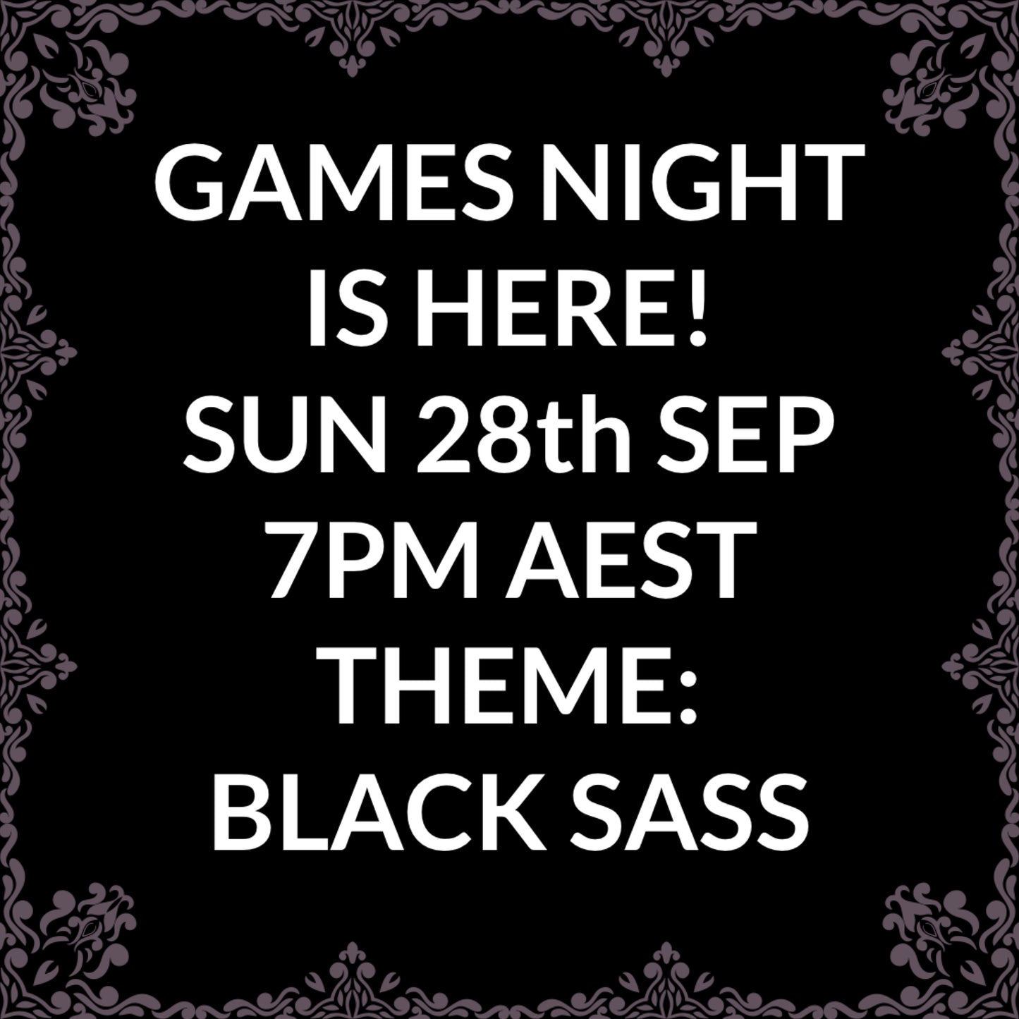 GAMES NIGHT TIKTOK