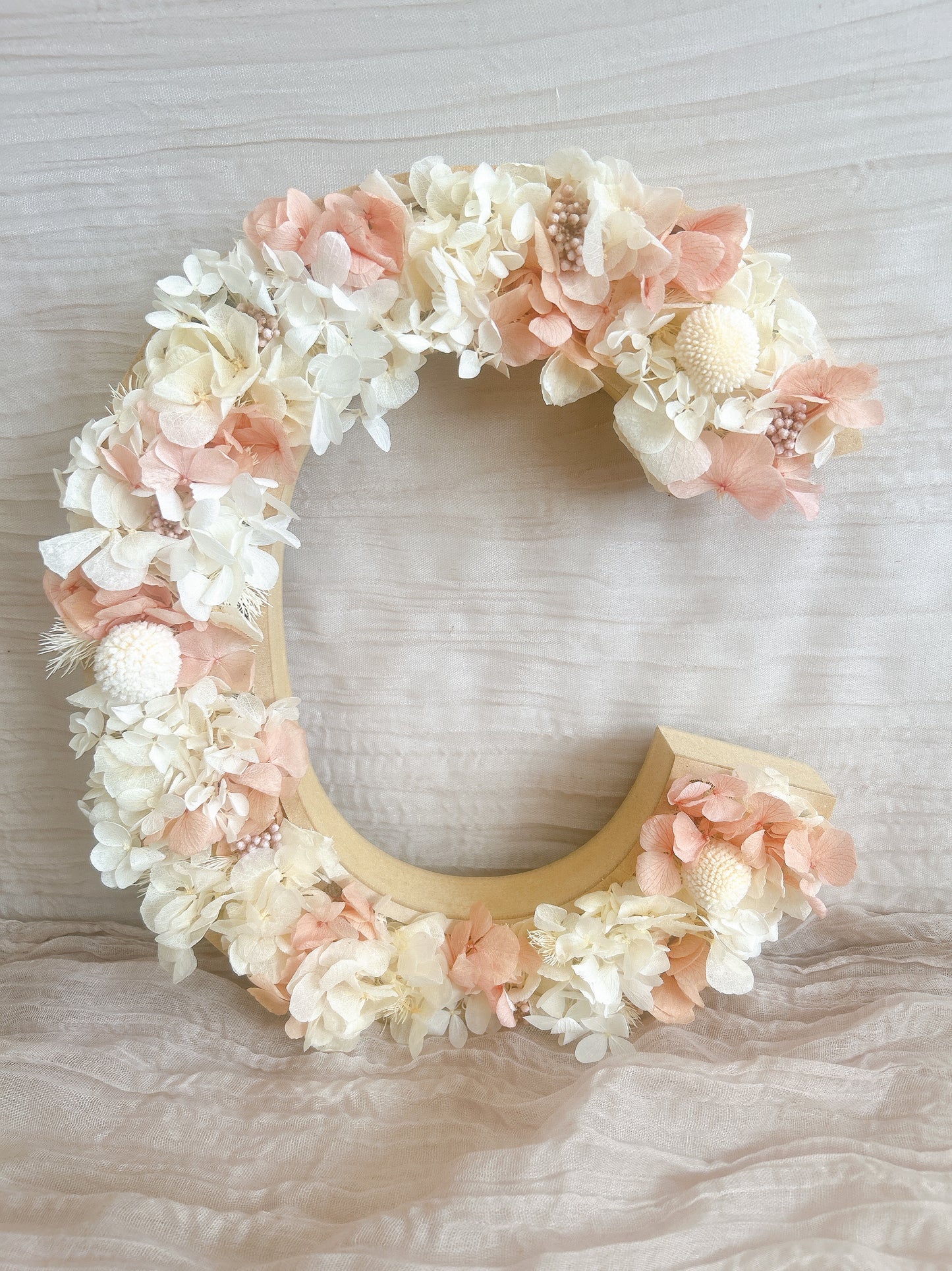 Filled Floral Letters