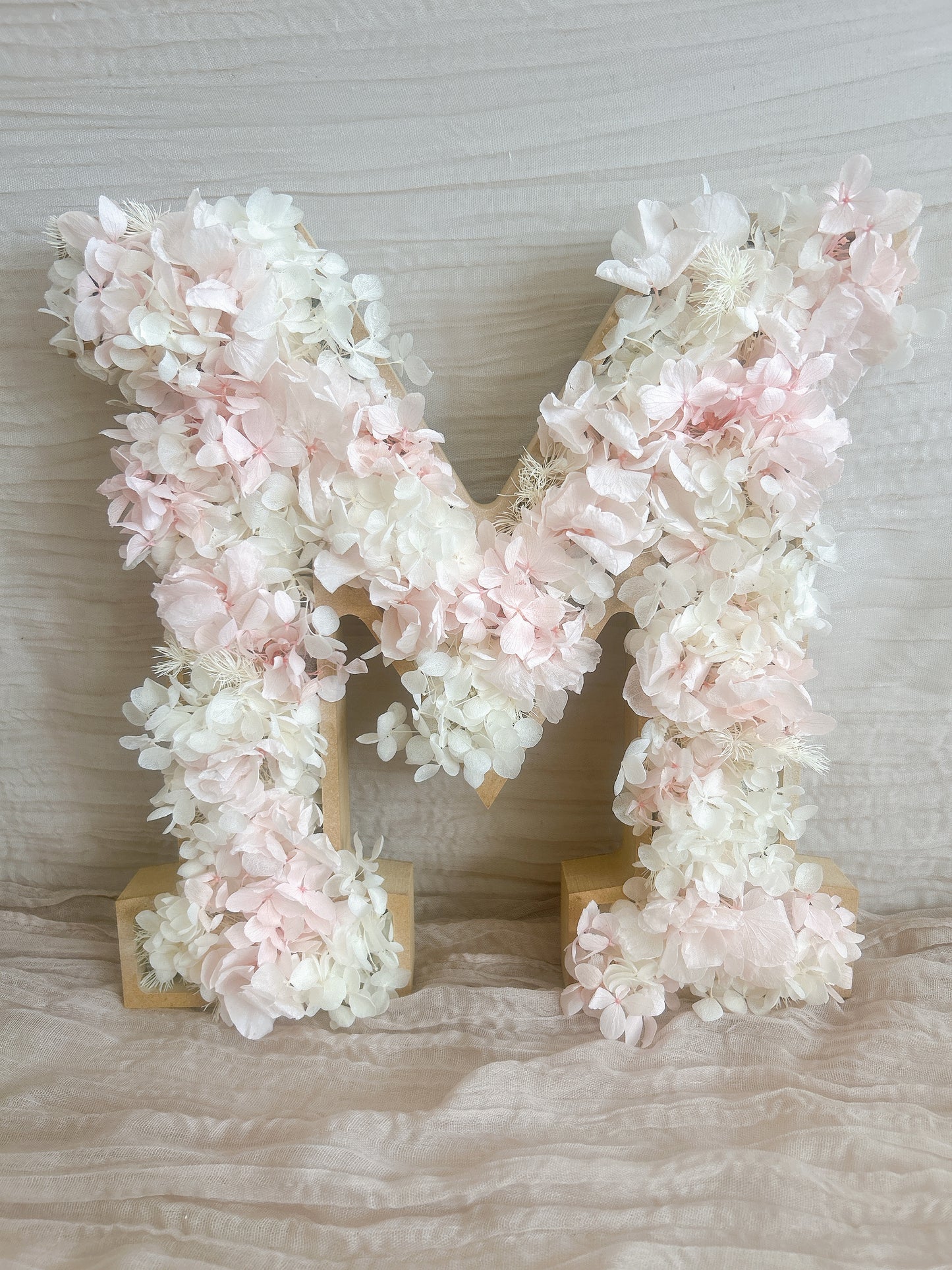 Filled Floral Letters
