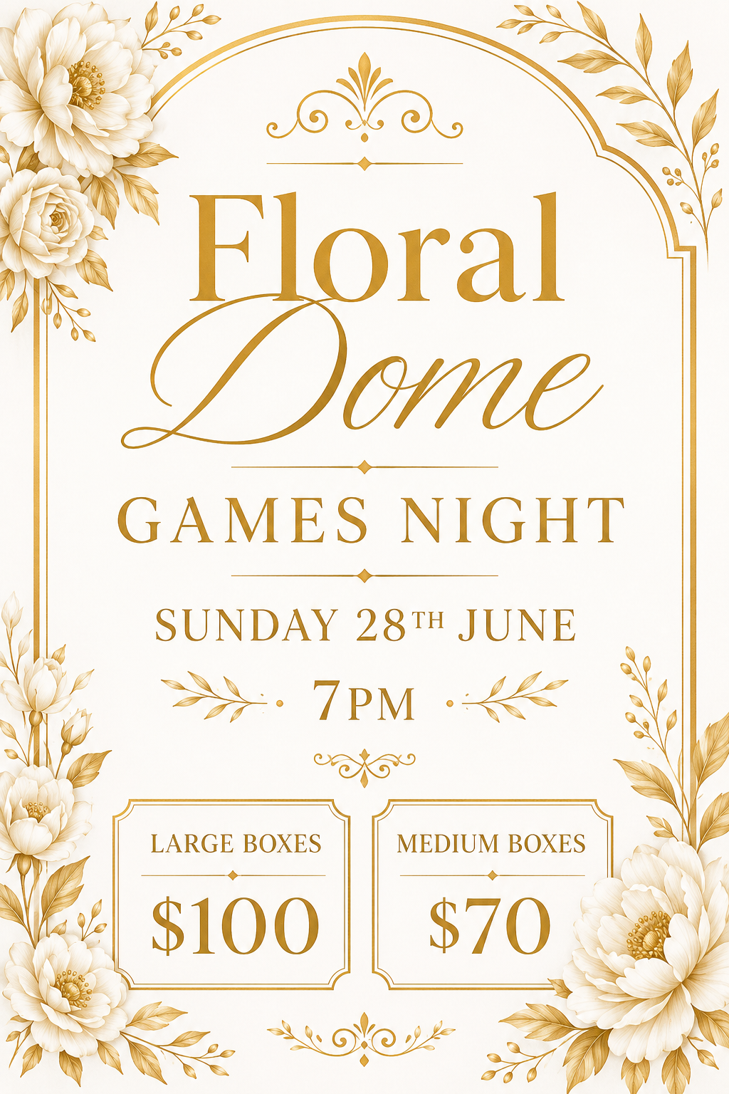 DOME GAMES NIGHT